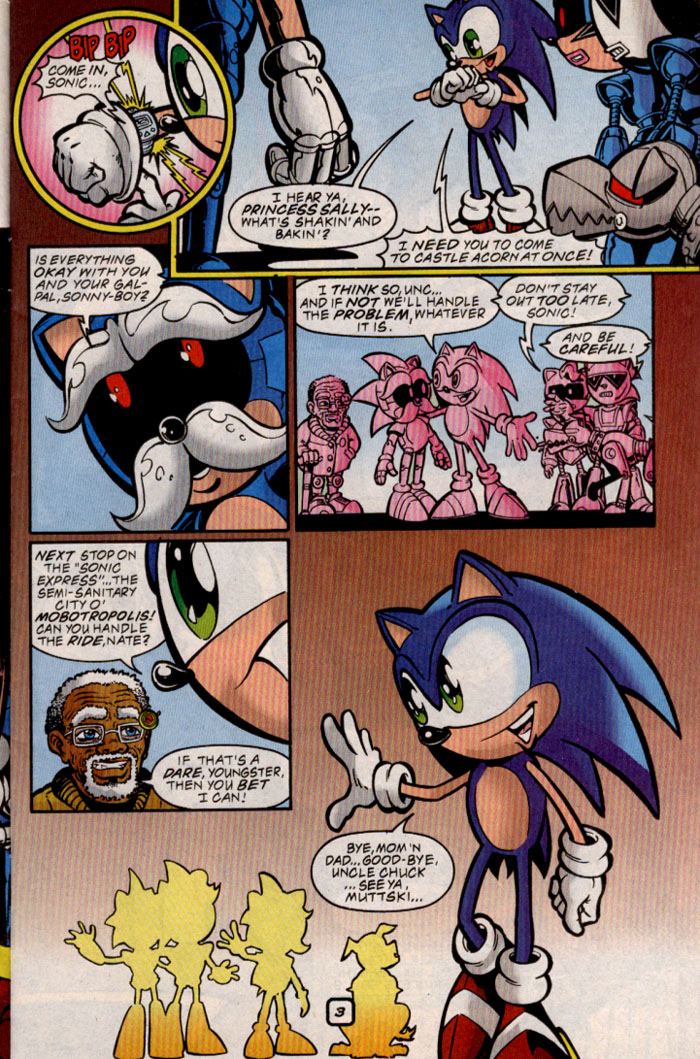 Sonic - Archie Adventure Series August 1999 Page 3